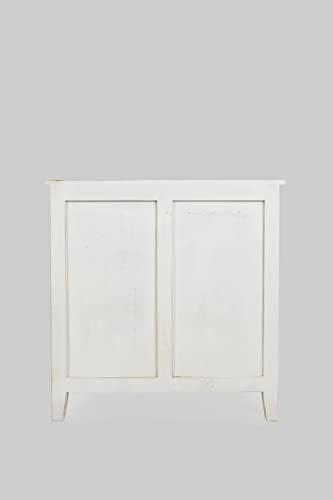 Jofran Inc. Global Archive Solid Mango Wood Hand Carved Accent Chest Jofran Inc.