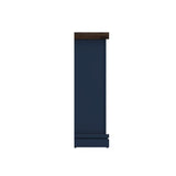 duraflame® Shiplap Wall Mantel Electric Fireplace, Fontana Blue Duraflame