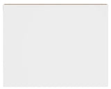 Signature Design by Ashley Onita Contemporary 2 Drawer Nightstand, 21.75" Tall, White Signature Design by Ashley