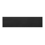 63" Modern Minimalist Console Table with Open Bottom Storage Shelf, Versatile Buffet Sideboard, Solid Wood Sofa Side Table with Metal Accents for Entryway, Hallway and Living Room (Black-05) HZSMHDZKJ