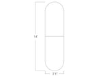 SKUTCHI DESIGNS INC. 14 Person Modular Conference Table with Double Matte Black Bases | Racetrack Shaped | Harmony Series | 14' | Blonde Surfside Ash SKUTCHI DESIGNS INC.