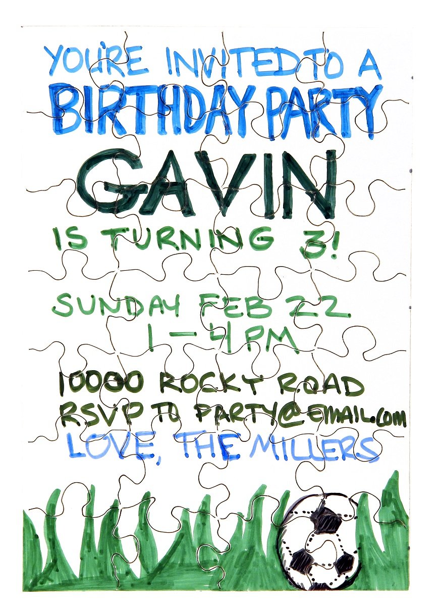 12 Blank Jigsaw Puzzles – 5.5 x 8 Inch, 28 Pieces Each – Hygloss DYI Party invites, Perfect for Decorating, Kids' Activities, Arts & Crafts or Party Favors - Puzzle Pieces to Draw On for Crafts Hygloss