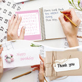 1/2 Letter Stencils for Painting on Scrapbook Journal Wood Small Number Template Paint Stencils on Art Craft Canvas Wall Fabric Rock (letter14) yhslmh