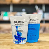 (120 Pcs - Bulk Value) Reli. 8 oz Paint Mixing Cup/Resin Mixing Cups | Disposable Measuring Cups | Clear Plastic Mixing Cups for Paint, Epoxy Resin, Reli.