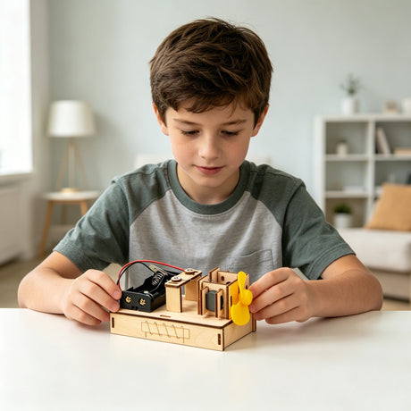 Electric Motor DIY Kit, Educational STEM Toy Kitsville