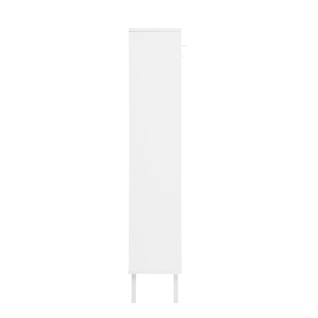 Modern Rattan 3 Door Shoe Rack Cabinet for Entryway HouseOfZazla