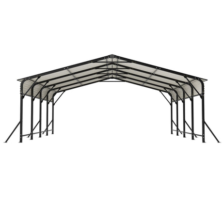 20'x20' Galvanated Steel Carport Canopy HouseOfZazla