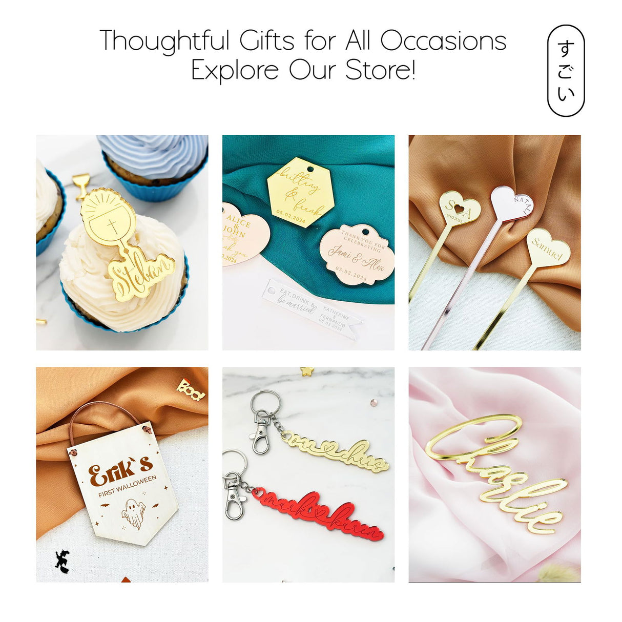 (12Pack) Personalized Graduation Cupcake Toppers 2024 | Cupcake Toppers Graduation | Cupcake Graduation Toppers 2024 | Cup Cake Decoration for Graduation | Personalized Graduation Cupcake Toppers SugoiCC