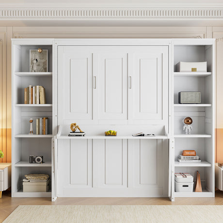 Murphy Bed With Desk And Bookshelf HouseOfZazla