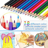 137PCS Wood Burning Kit, DIY Tool Set Soldering Pyrography Pen with Adjustable Temperature and Wood Piece WoodArtSupply