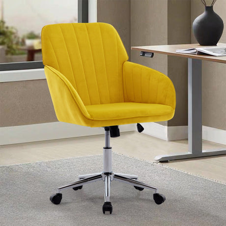Adjustable Ergonomic Office Chair, Swivel Backrest Seat HouseOfZazla