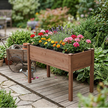 Elevated Raised Garden Bed For Outdoor HouseOfZazla