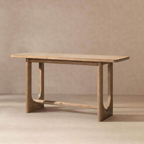 Turnkey - Trestle Console Table - Antique Brown HouseOfZazla