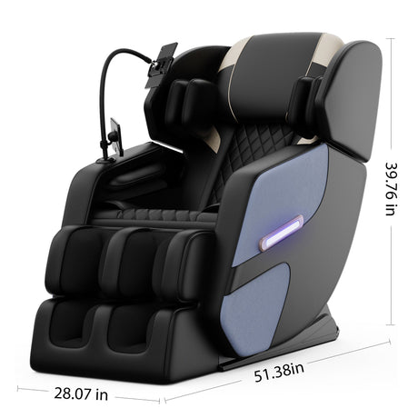 Massage Chair Recliner with Zero Gravity and Full Body Air Pressure HouseOfZazla