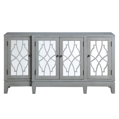 Magdi Console Cabinet - Antique Gray HouseOfZazla