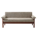 Loveseat Sofa 2 Seater Couch with Armrest Pillows HouseOfZazla