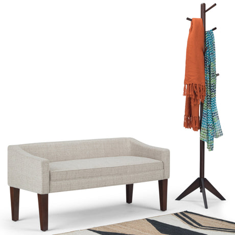 Parris Upholstered Bench - Platinum HouseOfZazla