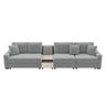 Modular Sofa Couch With Storage Armrest And Center Console HouseOfZazla