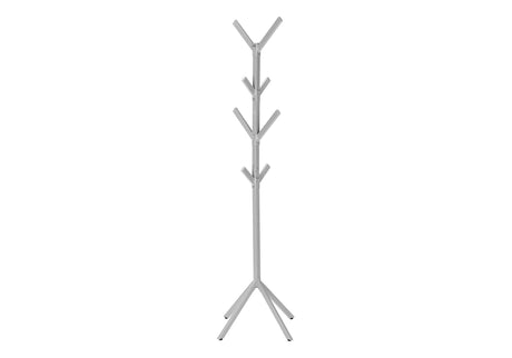 Coat Rack, Hall Tree, Freestanding, 8 Hooks, Entryway, Contemporary & Modern HouseOfZazla