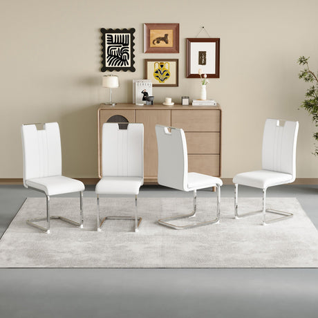 Bow Shaped Chairs, Ergonomic Design, Non Slip Base HouseOfZazla