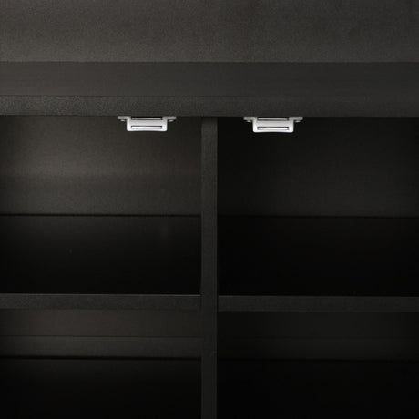 Entryway Bench With Coat Rack, 3 In 1 Design And Adjustable Shelves HouseOfZazla