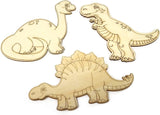 16PCS Unfinished Wood Cutouts Wooden Dinosaur Animal Cutouts Paint Crafts for Home Decor DIY Craft Art Project (8 Style) WoodArtSupply