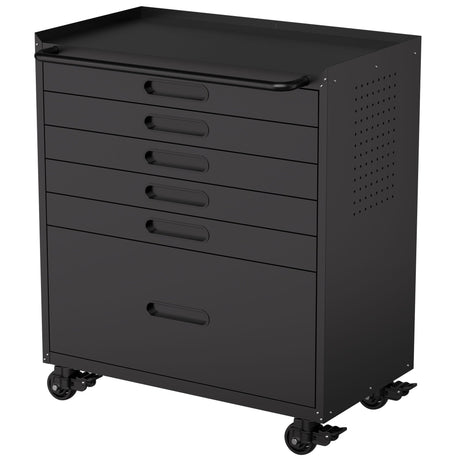 Rolling Tool Cabinet Heavy Duty Garage Storage With Lockable Doors HouseOfZazla