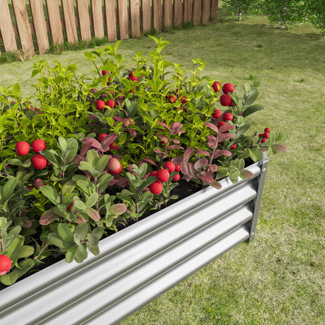 Metal Raised Garden Bed 4x2x1 ft HouseOfZazla