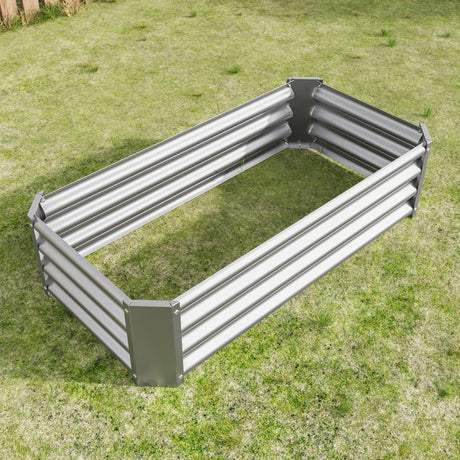Metal Raised Garden Bed 4x2x1 ft HouseOfZazla