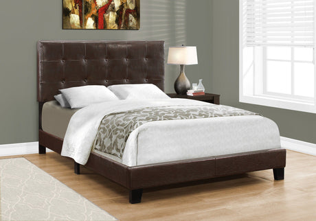 Transitional Upholstered Bed Frame HouseOfZazla