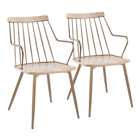 Preston - FarmhouseDining Chair (Set of 2) HouseOfZazla