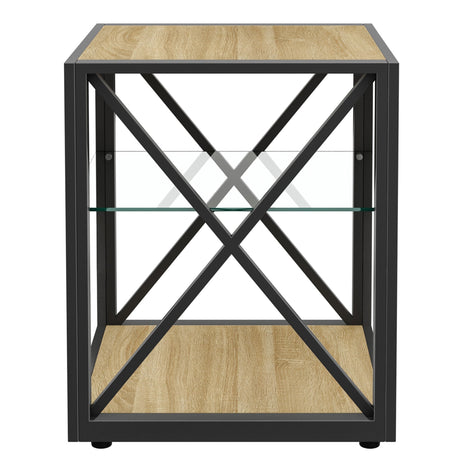 1 Piece Modern End Table Nightstand for Bedroom & Living Room HouseOfZazla