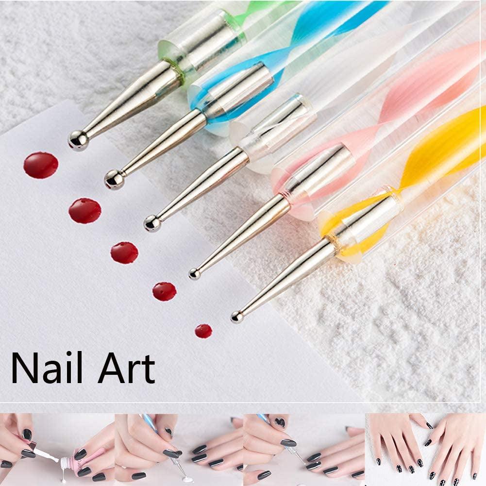 19PCS Mandala Dotting Tools Set Painting Rocks Mandala Stencil Ball Stylus Paint Tray Set - WoodArtSupply