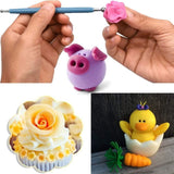 19PCS Mandala Dotting Tools Set Painting Rocks Mandala Stencil Ball Stylus Paint Tray Set WoodArtSupply