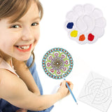 19PCS Mandala Dotting Tools Set Pen Dotting Tools Stencil Ball Stylus Paint Tray WoodArtSupply