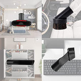 1 1/4" Vacuum Attachments & Brushes for Shop Vac Accessories Household Cleaning Kit Brush Nozzle Crevice Tool with Adapter for 1" to 2" Hose Set of Loyarvansi