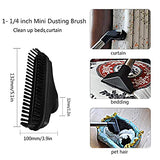 1 1/4" Vacuum Attachments Brushes for Small Shop Vac Accessories 1/4 inch or 1 3/8 inch Vacuum Cleaner Accessories Heodim