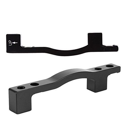 1 Pack Disc Brake Mounting Bracket, Bicycle Brake Caliper Mount Adapter for Front V Brake Caliper PM Yosoo Health Gear