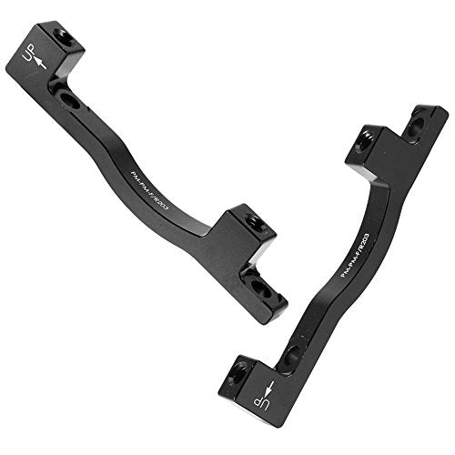 1 Pack Disc Brake Mounting Bracket, Bicycle Brake Caliper Mount Adapter for Front V Brake Caliper PM Yosoo Health Gear