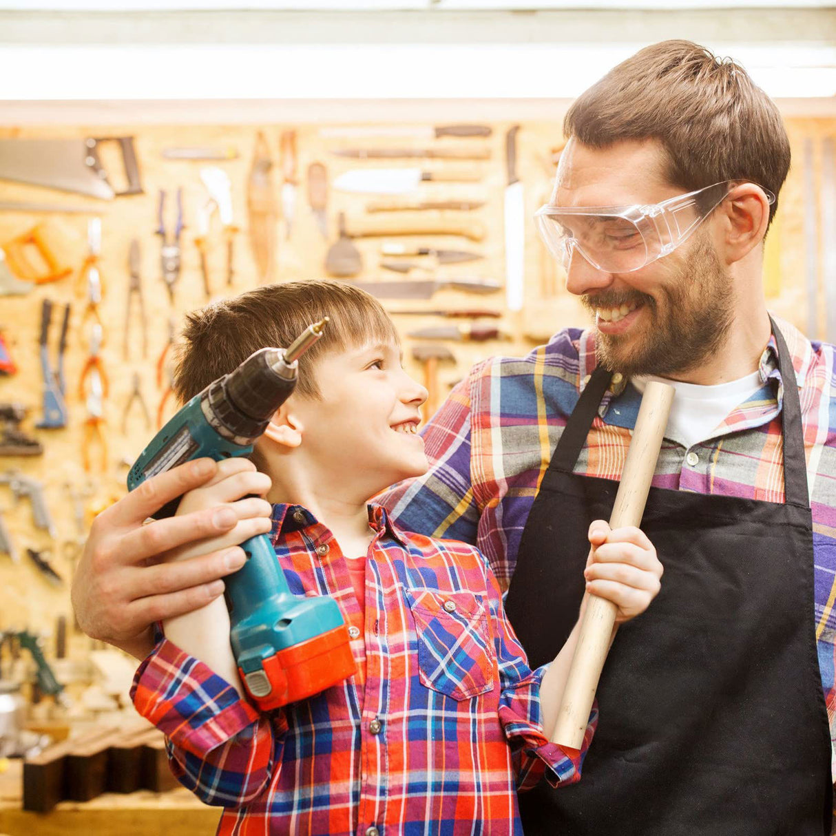 1 x 12 Inch Dowel Rods Wood Sticks Wooden Dowel Rods Round Unfinished Hardwood Sticks Wooden Dowels for Crafts DIY (6) Yulejo