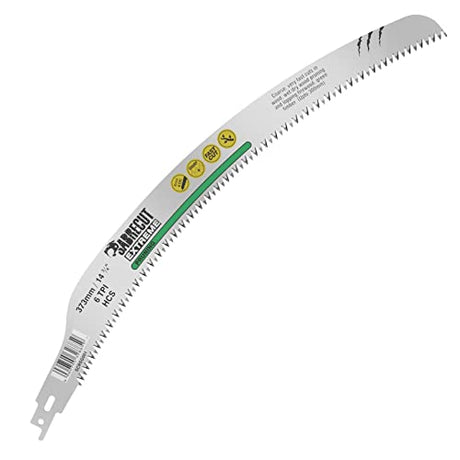 1 x SabreCut SCRSG001 14 3/4" (373mm) 6 TPI Extra Long Curved Pruning Lopping Wet Wood Dry Wood Timber & Firewood Cutting Reciprocating Sabre Saw SabreCut