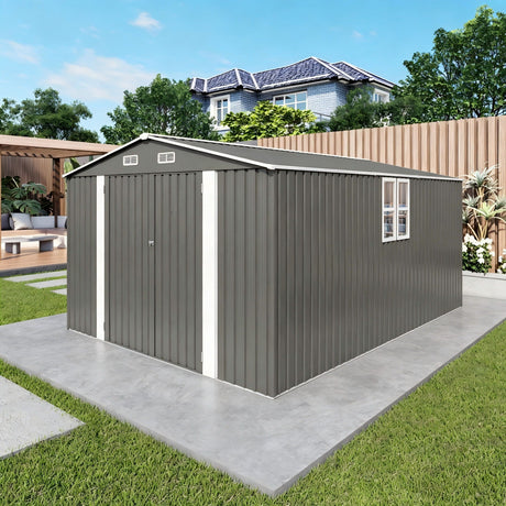 Outdoor Storage Shed With Lockable Doors HouseOfZazla
