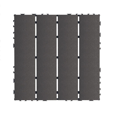 Plastic Interlocking 44 Pack Patio Deck Tiles, Square Waterproof Outdoor All Weather Use HouseOfZazla
