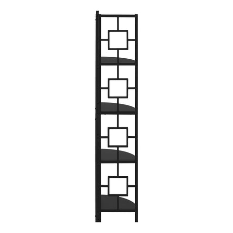 4 Tier Corner Bookshelf - Contemporary & Modern HouseOfZazla