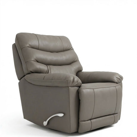 Oslo Antelope - Swivel Glider Recliner With Manual Footrest HouseOfZazla
