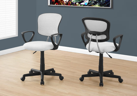 Office Chair, Adjustable Height, Swivel Ergonomic, Armrests HouseOfZazla