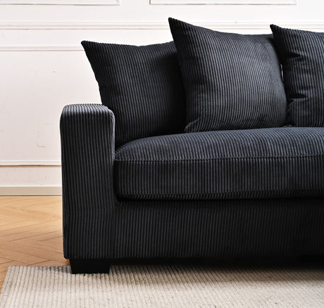 Luxe - Oversized 2 Piece Sectional Couches For Living Room, L Shaped Sofa With Chaise HouseOfZazla