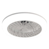 Bladeless Ceiling Fan With Light And Remote Control - White