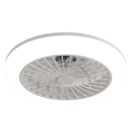 Bladeless Ceiling Fan With Light And Remote Control - White HouseOfZazla