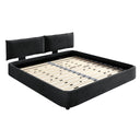 Cloud Bed Frame With Oversized Padded Movable Headboard HouseOfZazla